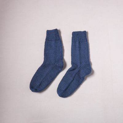 Acrylic Woolen Socks for Winter, Hand Knitted in Kumaun (Adults) 73