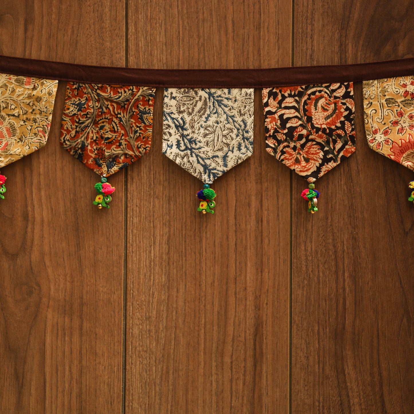 Handmade fabric toran for home decor 63 - handcrafted