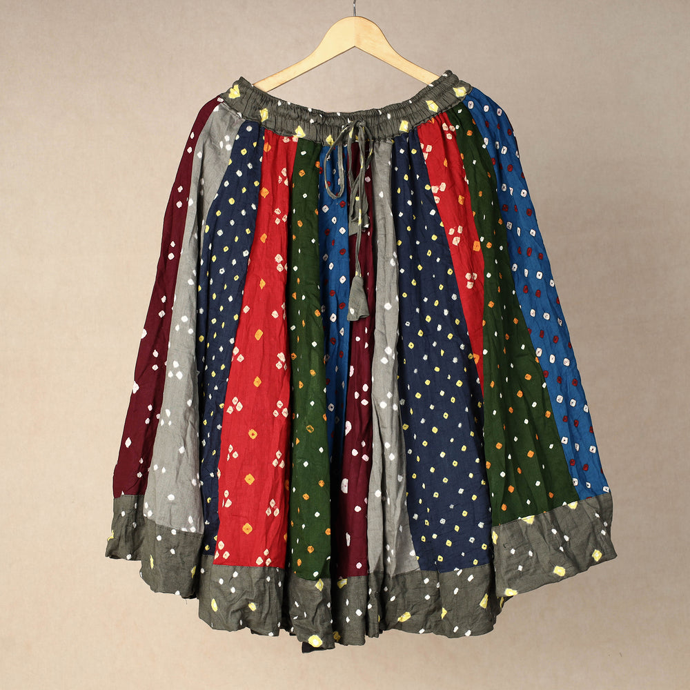 bandhani skirt 