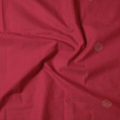 Pink - Kanchipuram Cotton Precut Fabric (2 Meter)
