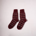 Acrylic Woolen Socks for Winter, Hand Knitted in Kumaun (Adults) 74