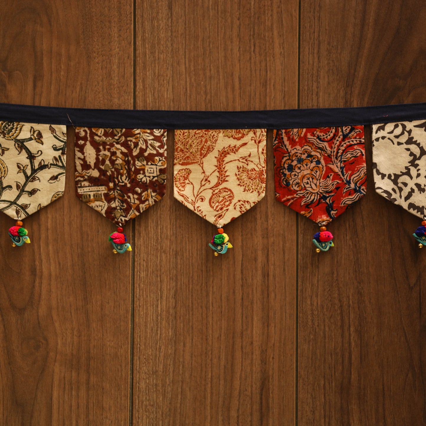 Handmade fabric toran for home decor 64 - handcrafted