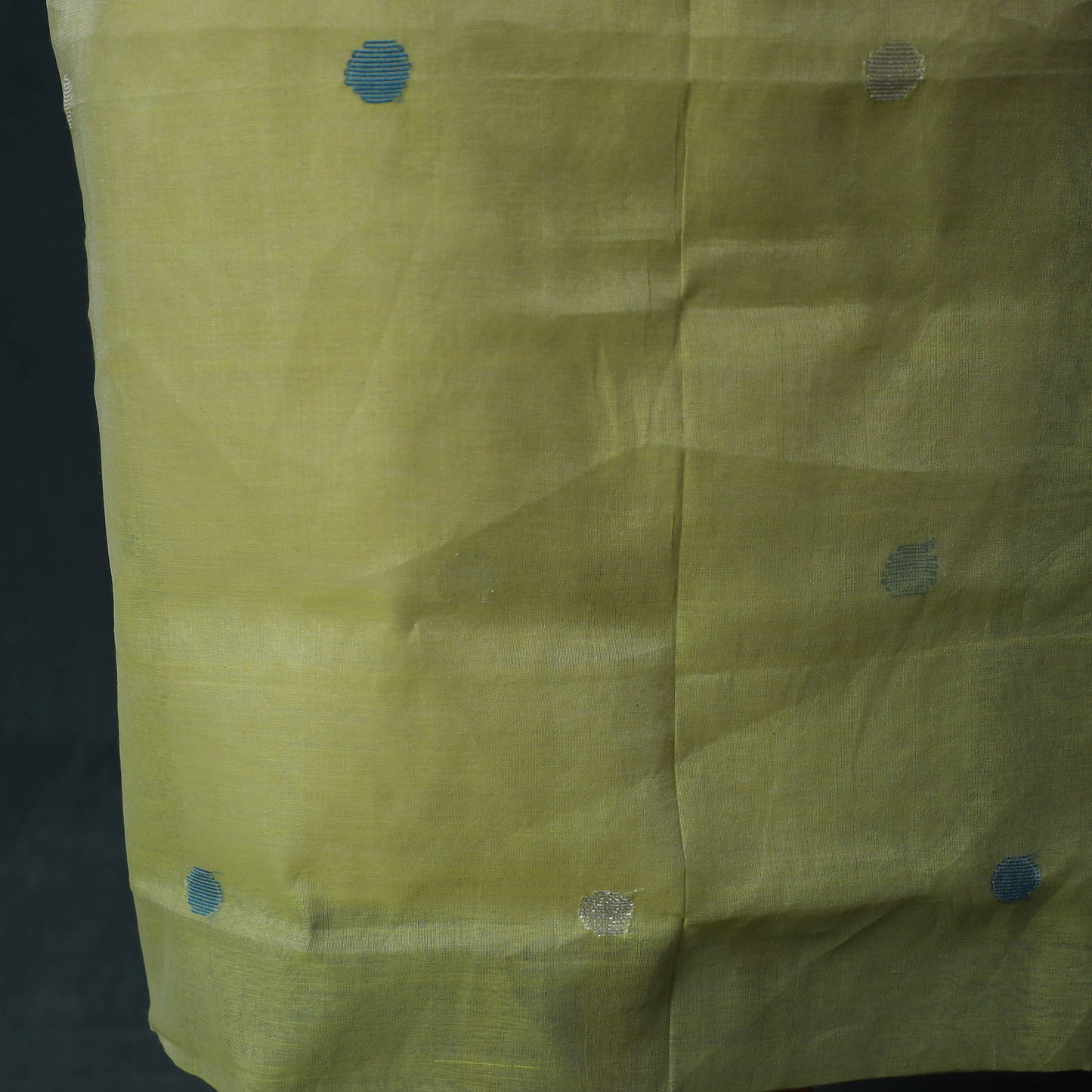Jamdani Pure Handloom Muslin 2pc Unstitched Dress Material Kurta Set 14