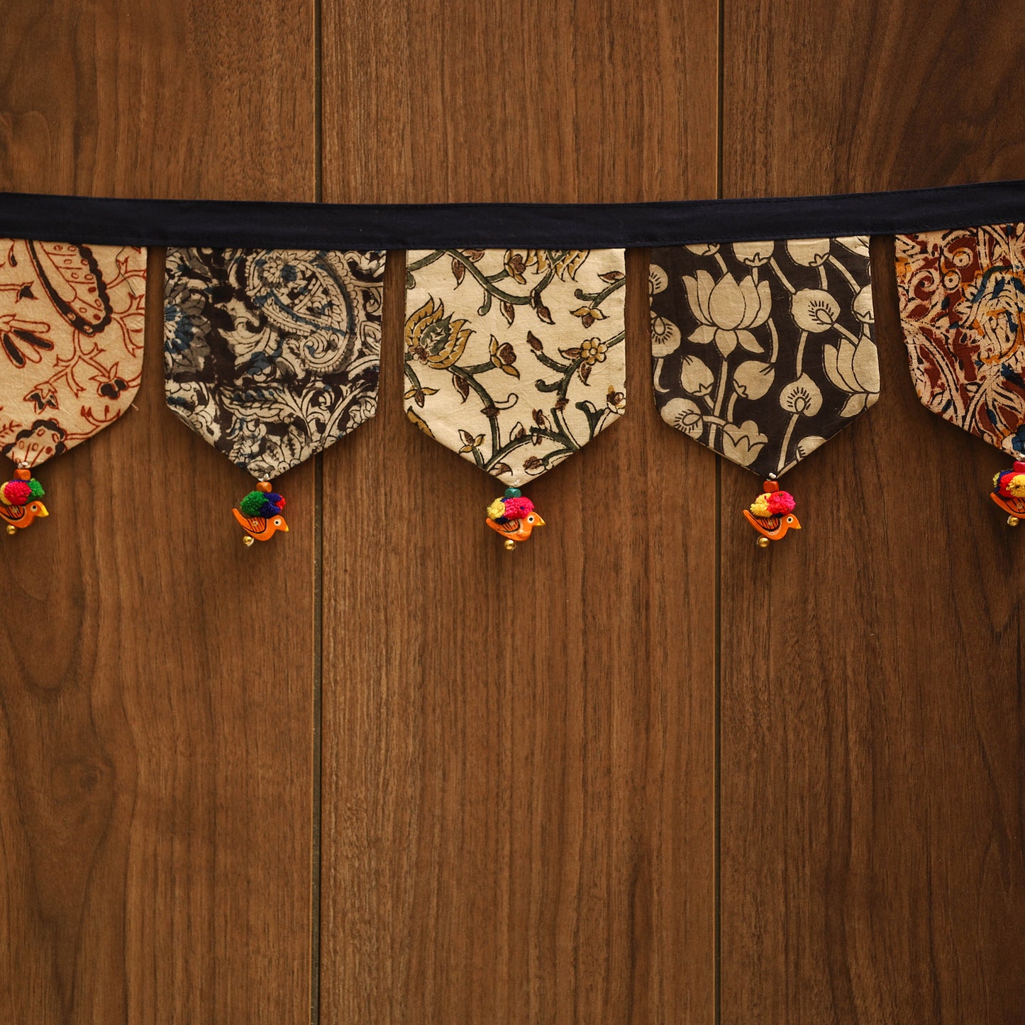 Handmade fabric toran for home decor 65 - handcrafted