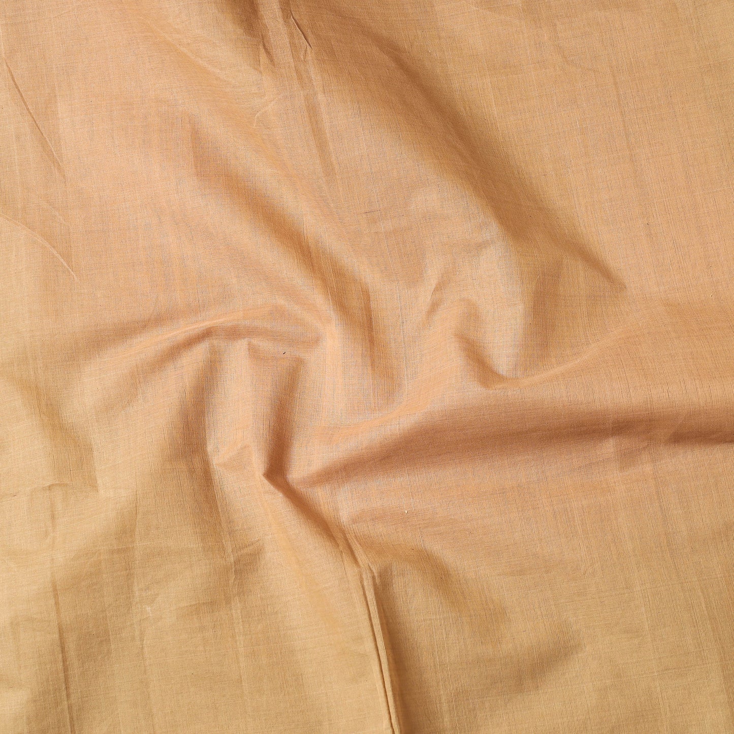 Beige - Kanchipuram Cotton Precut Fabric (1.5 Meter)