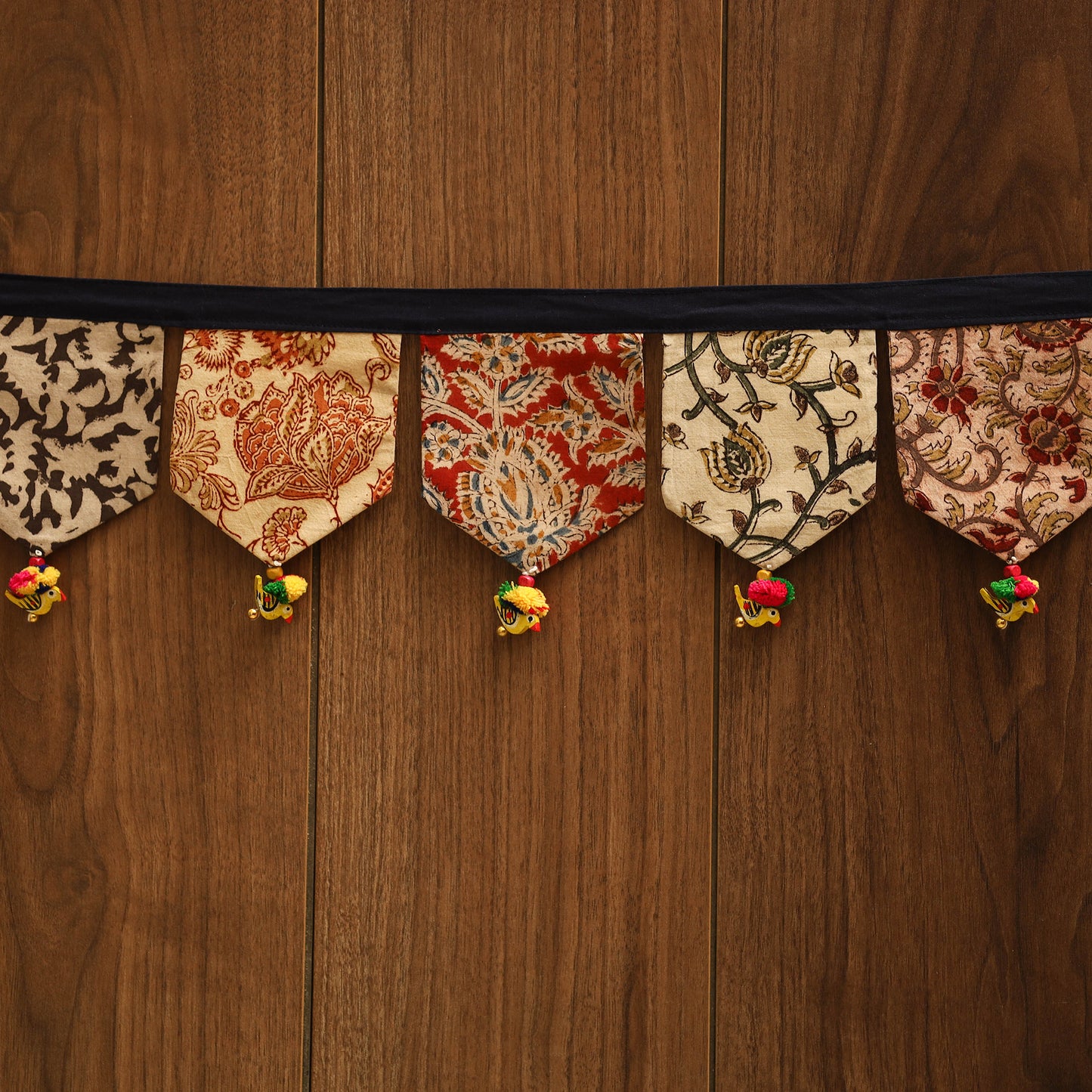 Handmade fabric toran for home decor 67 - handcrafted