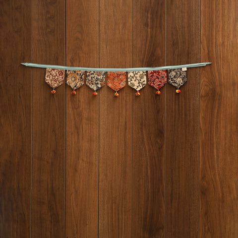 Handmade fabric toran for home decor 68 - handcrafted