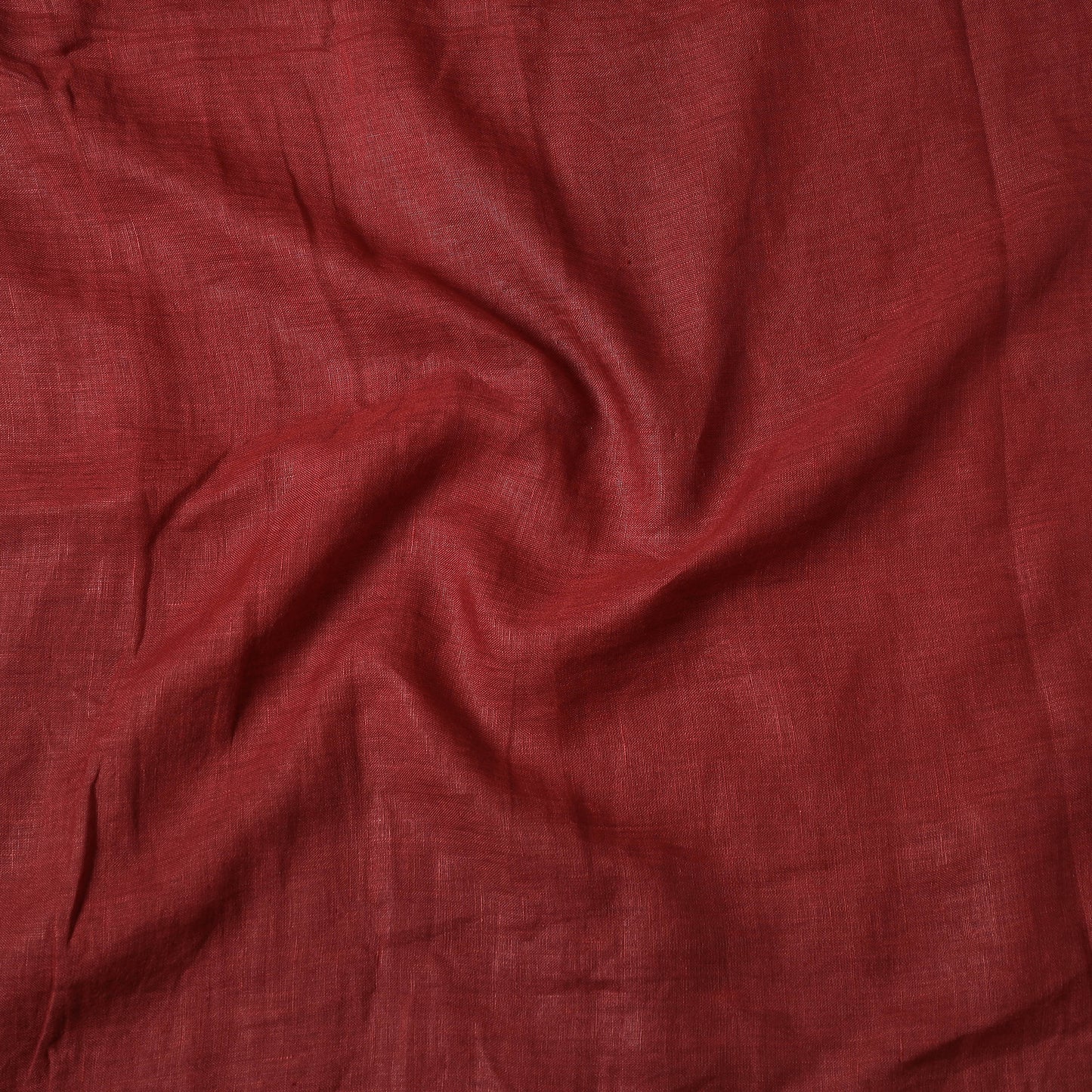 Maroon - Bhagalpuri Handloom Pure Linen Precut Fabric