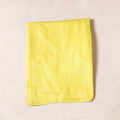 Yellow - Bhagalpuri Handloom Pure Linen Precut Fabric