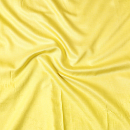 Yellow - Bhagalpuri Handloom Pure Linen Precut Fabric (2 Meter)