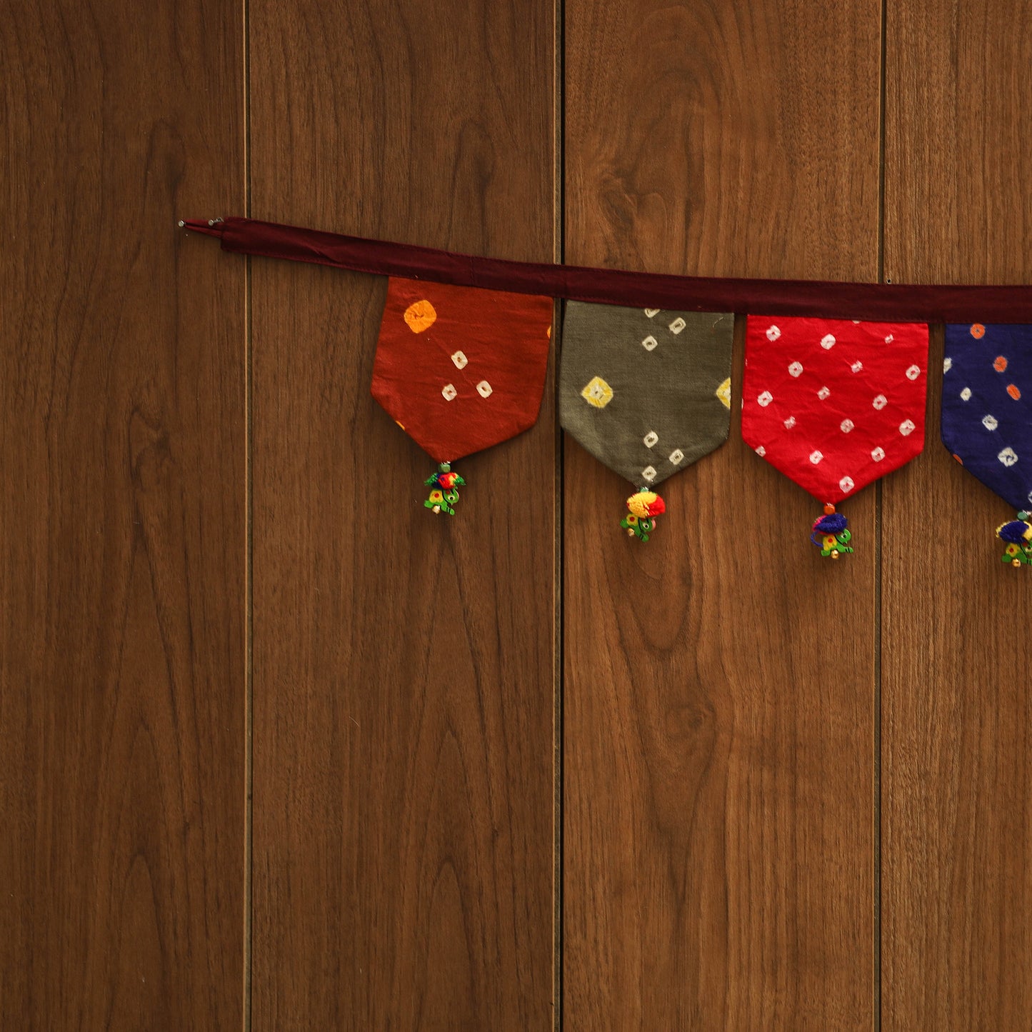 Handmade fabric toran for home decor 70 - handcrafted