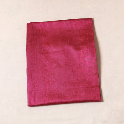 Pink - Bhagalpuri Handloom Pure Linen Precut Fabric (1 Meter)