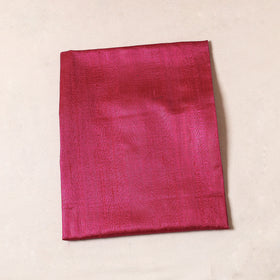 Pink Bhagalpuri Handloom Pure Linen Precut Fabric 