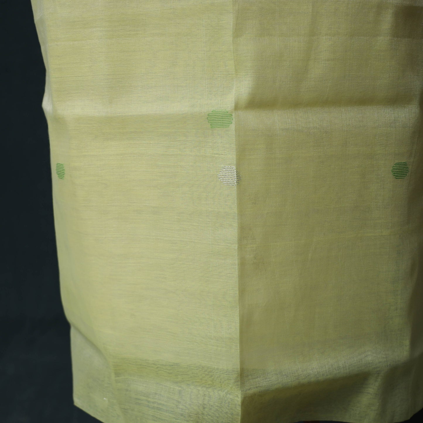 Jamdani Pure Handloom Muslin 2pc Unstitched Dress Material Kurta Set 21