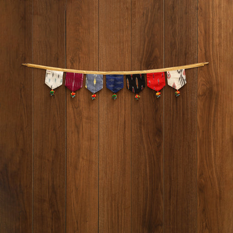 Handmade fabric toran for home decor 73 - handcrafted