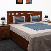 plain double bed cover 