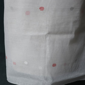 Jamdani Pure Handloom Muslin 2pc Unstitched Dress Material Kurta Set 23