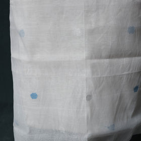 Jamdani Pure Handloom Muslin 2pc Unstitched Dress Material Kurta Set 24