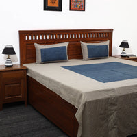 plain double bed cover 