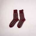 Acrylic Woolen Socks for Winter, Hand Knitted in Kumaun (Adults) 95