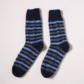 Acrylic Woolen Socks for Winter, Hand Knitted in Kumaun (Adults) 96