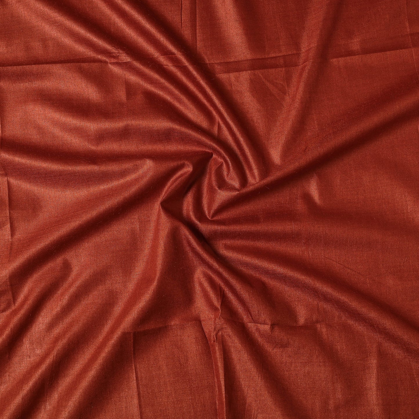 Orange - Bhagalpuri Handloom Pure Linen Precut Fabric (70 CM)