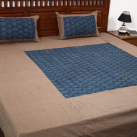 plain double bed cover 