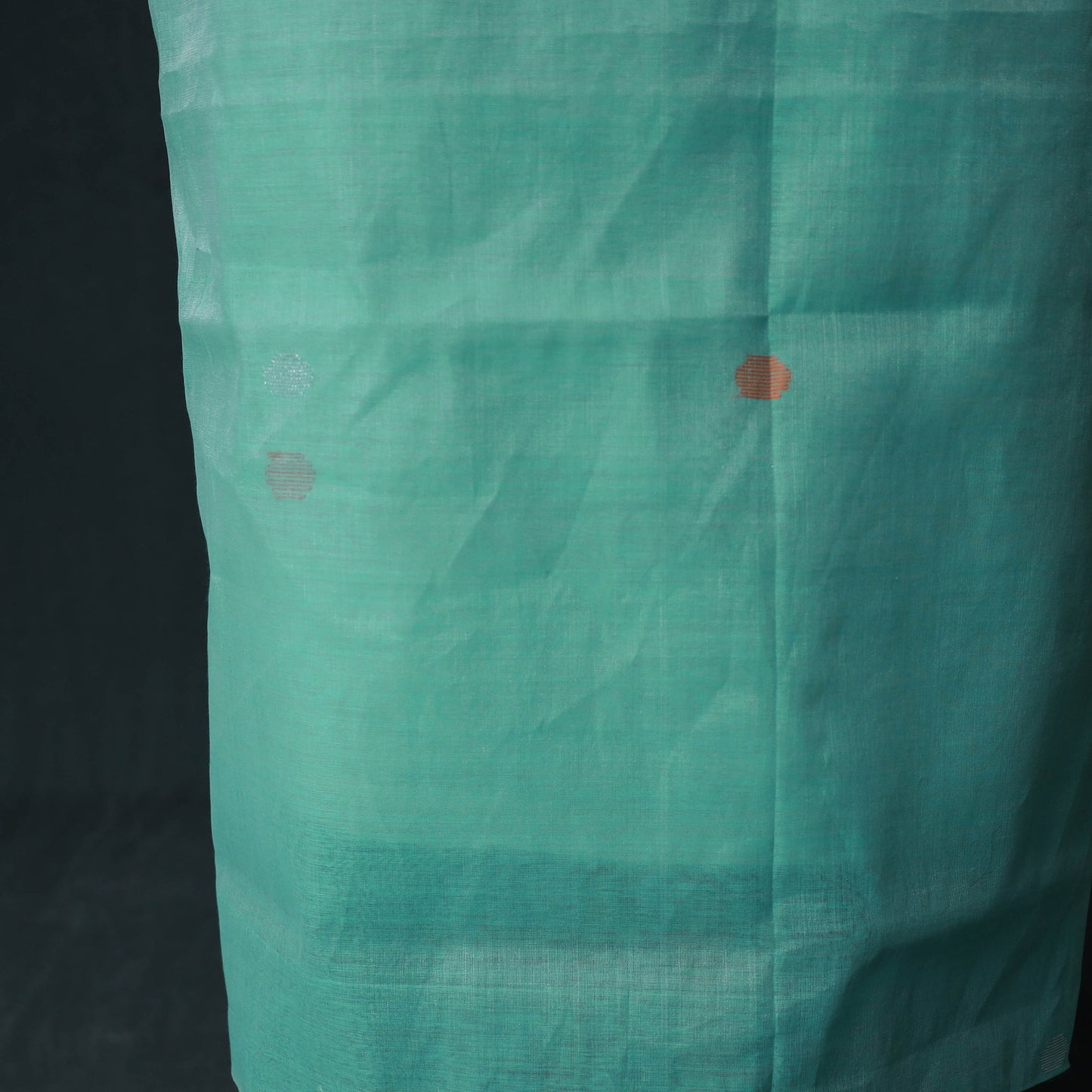 Jamdani Pure Handloom Muslin 2pc Unstitched Dress Material Kurta Set 28