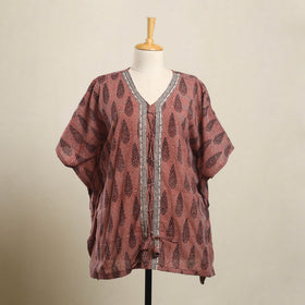 Buy Bagh Block Print Cotton Kaftan