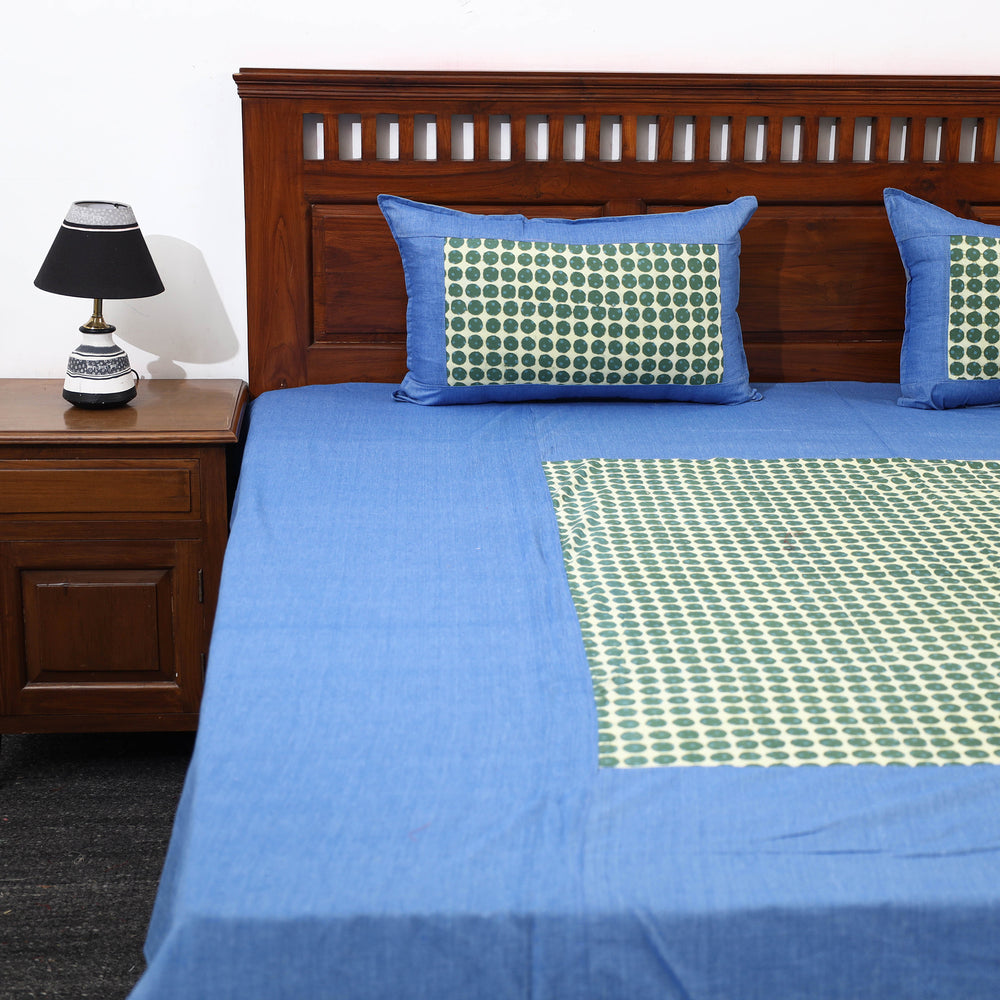 plain double bed cover 