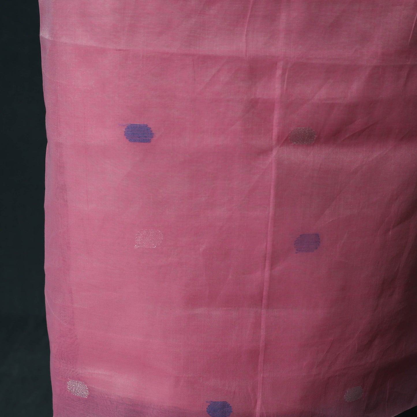Jamdani Pure Handloom Muslin 2pc Unstitched Dress Material Kurta Set 30