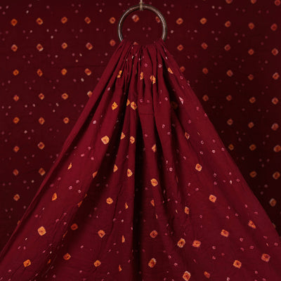 Kutch Bandhani Tie-Dye Cotton Fabric 13