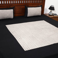 plain double bed cover 