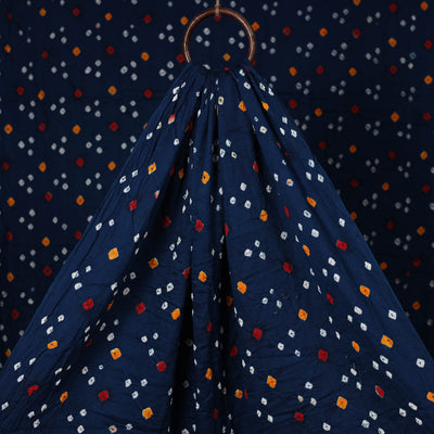 Kutch Bandhani Tie-Dye Cotton Fabric 09
