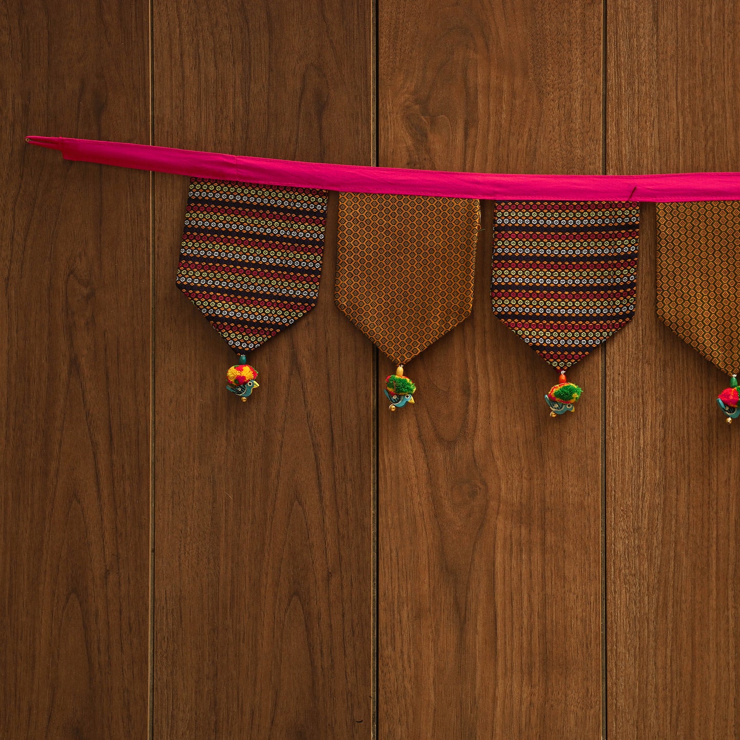 Handmade fabric toran for home decor 86 - handcrafted