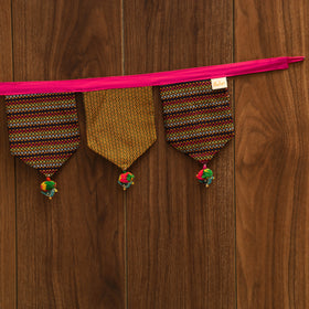 Handmade fabric toran for home decor 86 - handcrafted