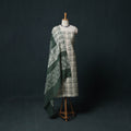 Hand Batik Print Cotton 3pc Unstitched Dress Material Suit Set 06