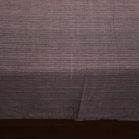 Plain Cotton Double Bed Cover with Block Print Patchwork