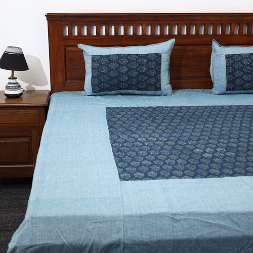 plain double bed cover 