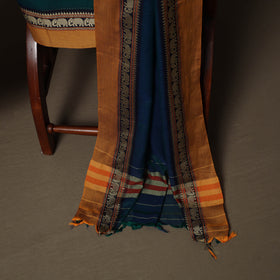 Dharwad Mercerised Cotton 3pc Unstitched Dress Material Suit Set with Woven Border 40