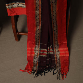 Dharwad Mercerised Cotton 3pc Unstitched Dress Material Suit Set with Woven Border 42