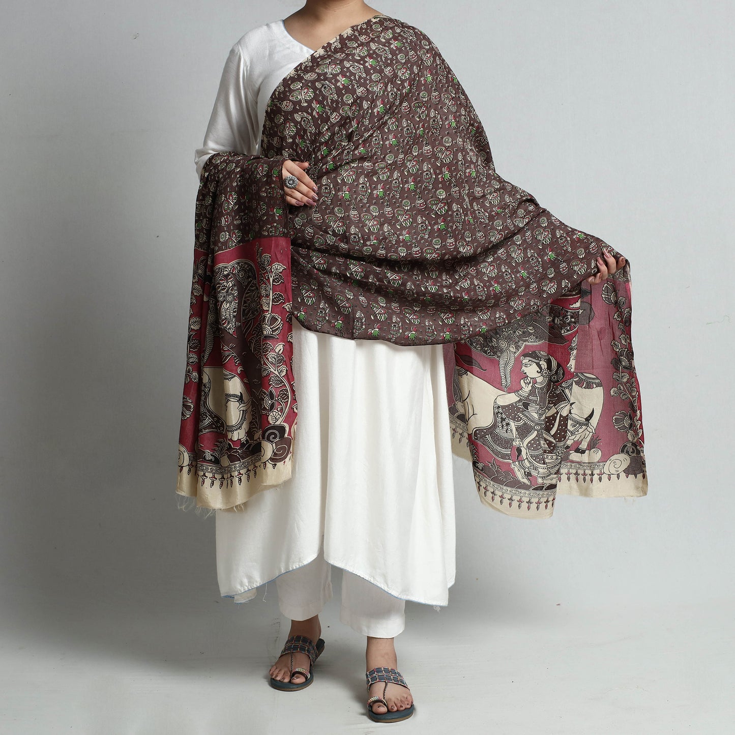 kalamkari dupatta