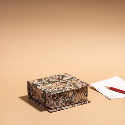 Floral Printed Handcrafted Card Holder with Slips