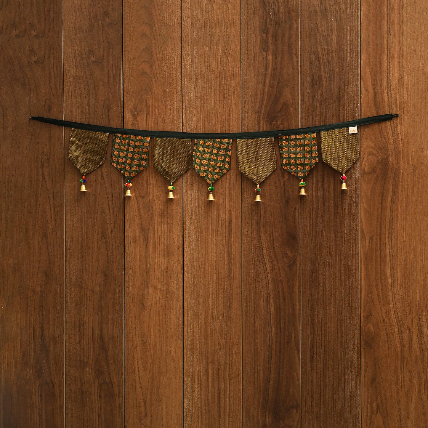 Handmade fabric toran for home decor 95 - handcrafted