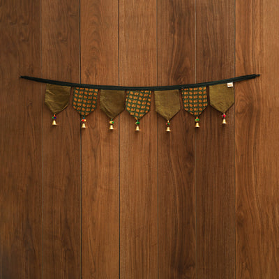 Handmade fabric toran for home decor 95 - handcrafted