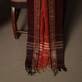 Dharwad Mercerised Cotton 3pc Unstitched Dress Material Suit Set with Woven Border 45