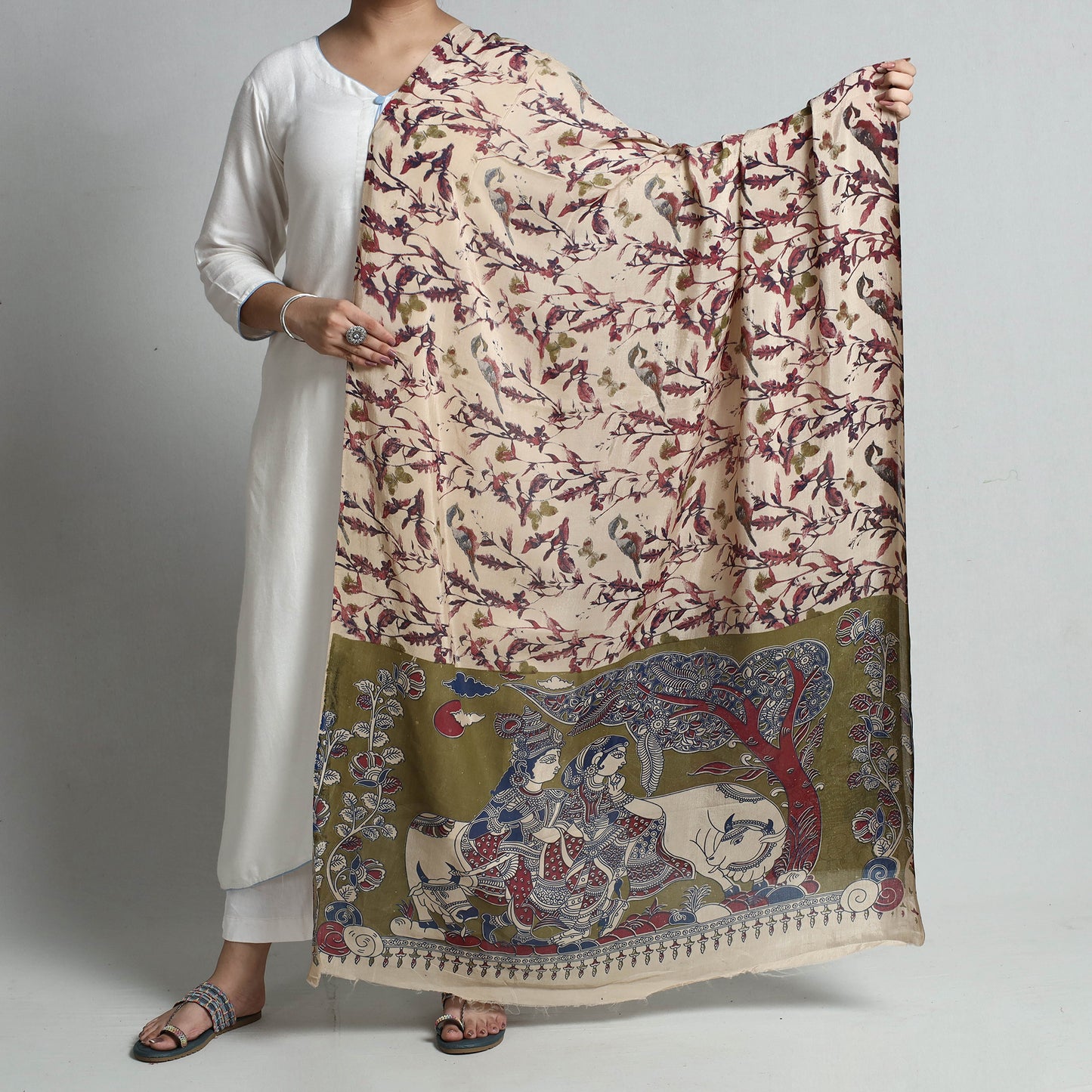 kalamkari dupatta