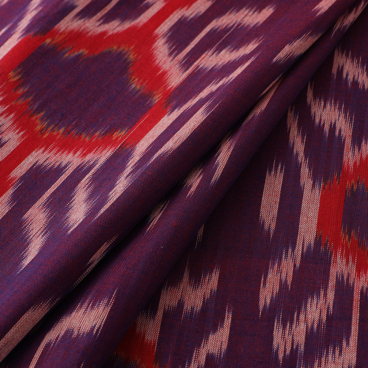 Pochampally Central Asian Ikat Pure Cotton Fabric 04