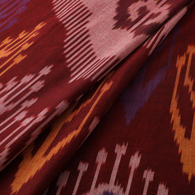 Pochampally Central Asian Ikat Pure Cotton Fabric 05