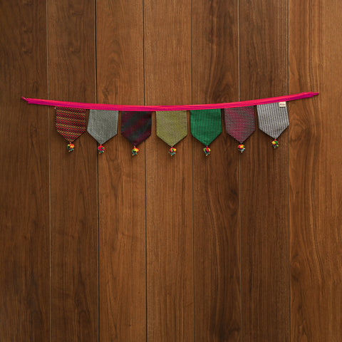 Handmade fabric toran for home decor 101 - handcrafted